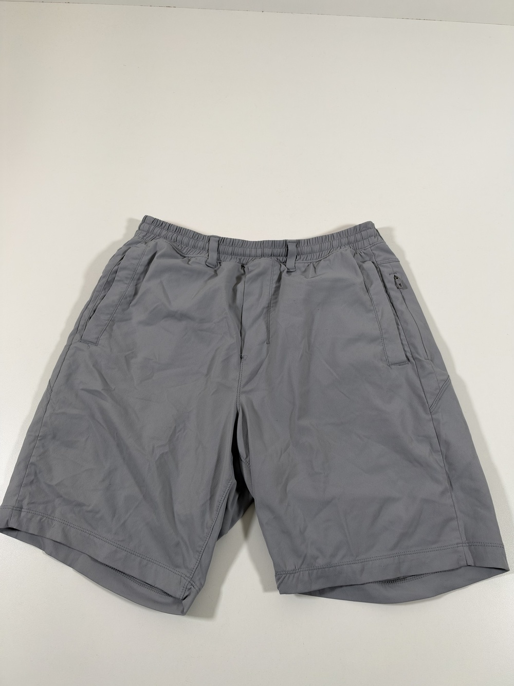 Birddogs Shorts Mens Large Gray Lined Athletic Running Training Gym